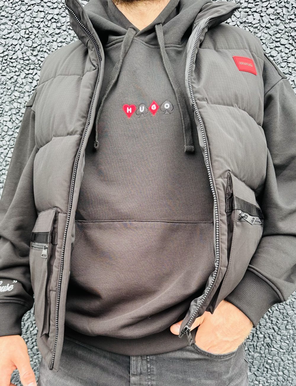 Sweat HUGO - Antoine Active (Magasin à Liège)