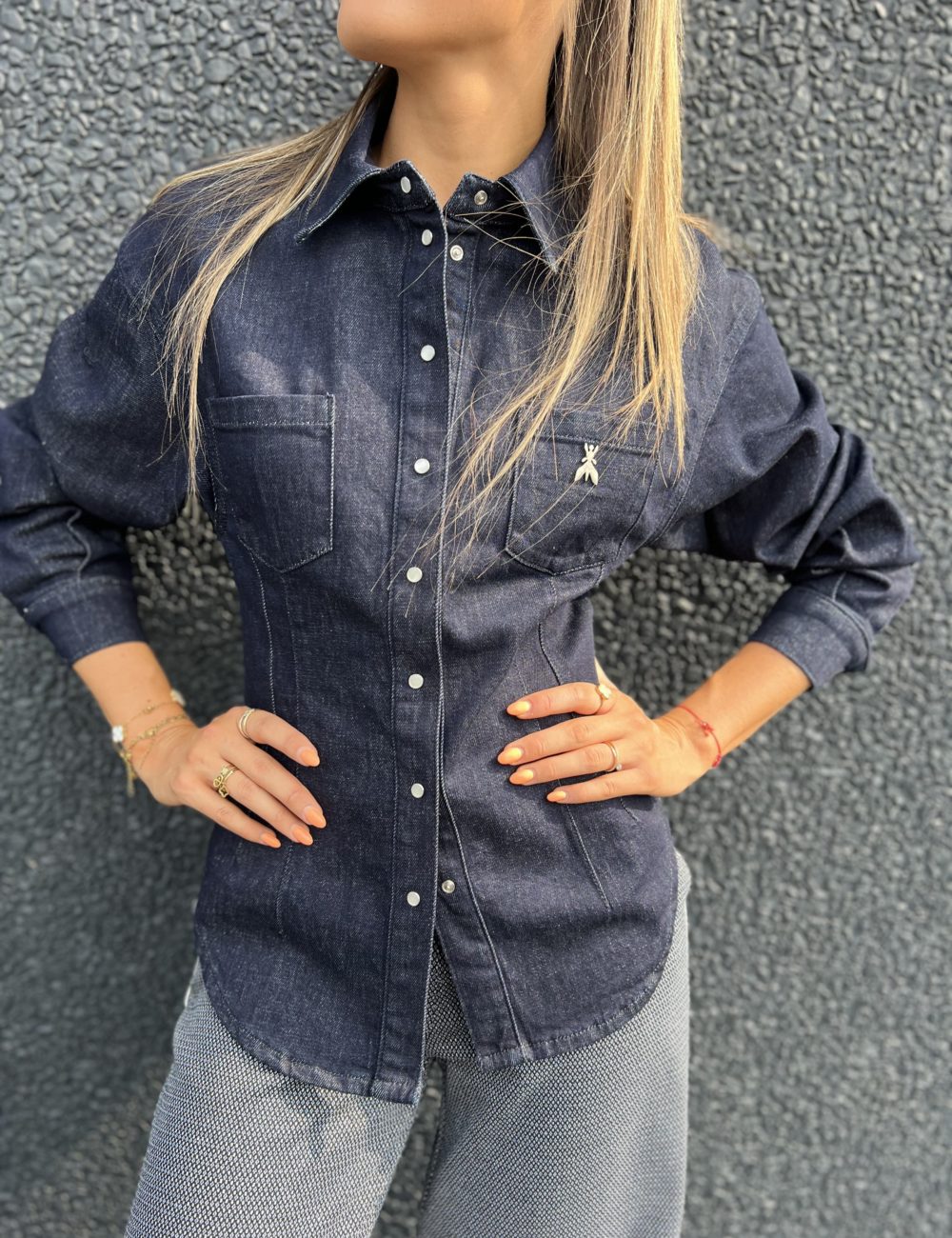Chemise en jeans PATRIZIA PEPE
