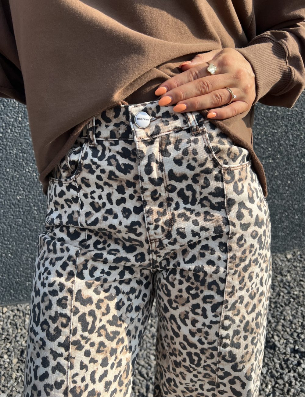 Jeans léopard IMPREVU