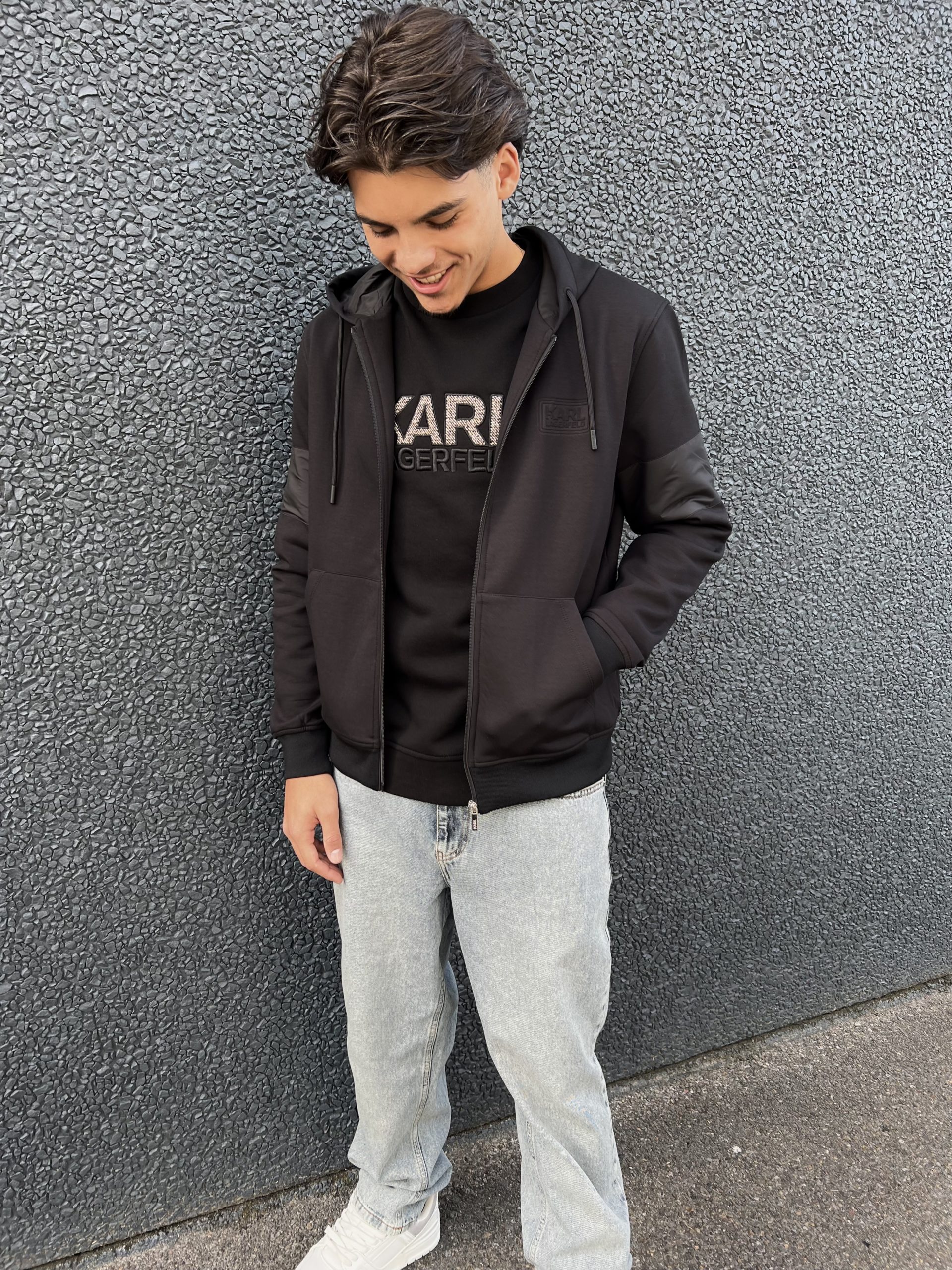 Sweat à capuche KARL LAGERFELD