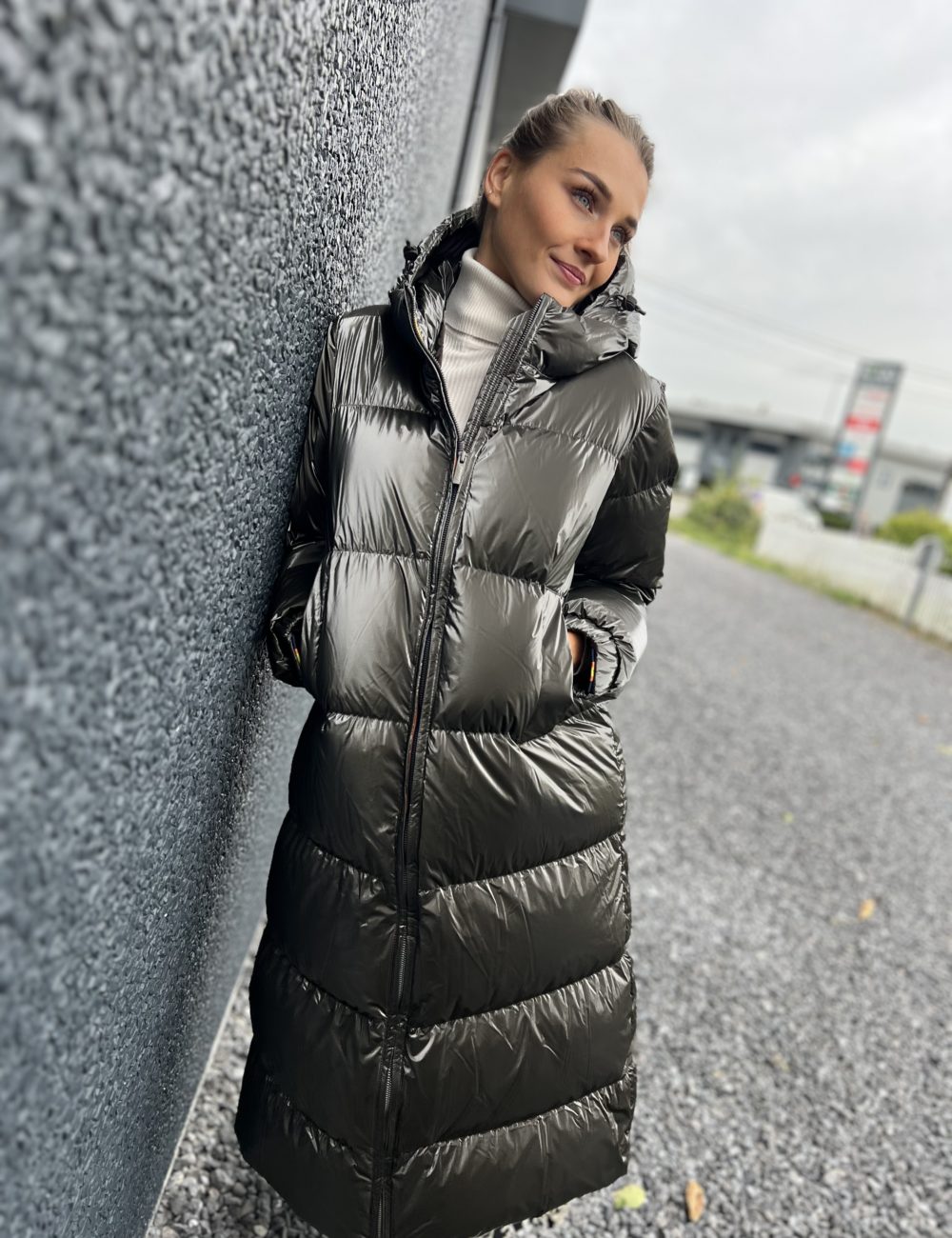 Doudoune longue K-WAY