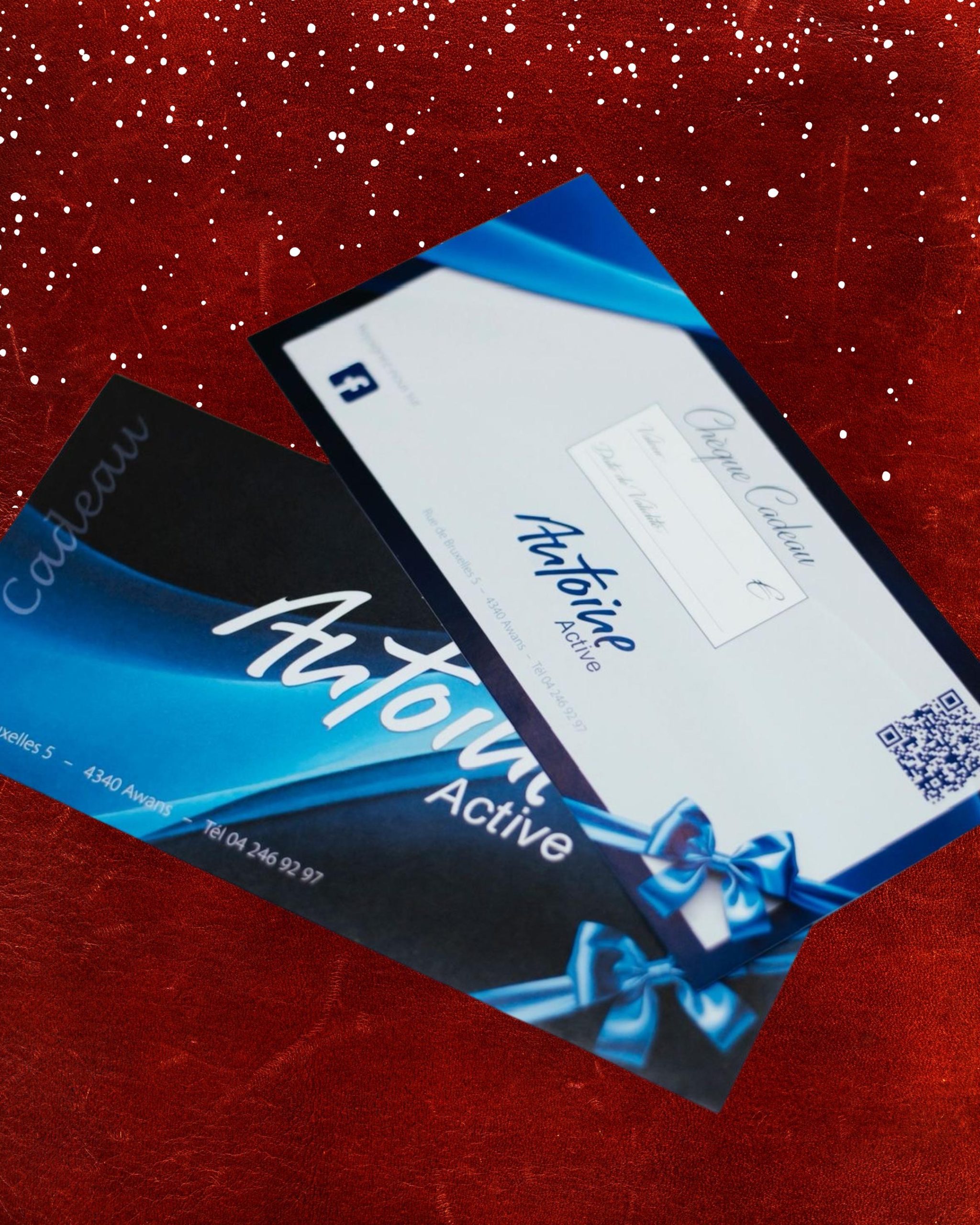 Bon cadeau 50€, 75€, 100€, 150€, 200€, 250€