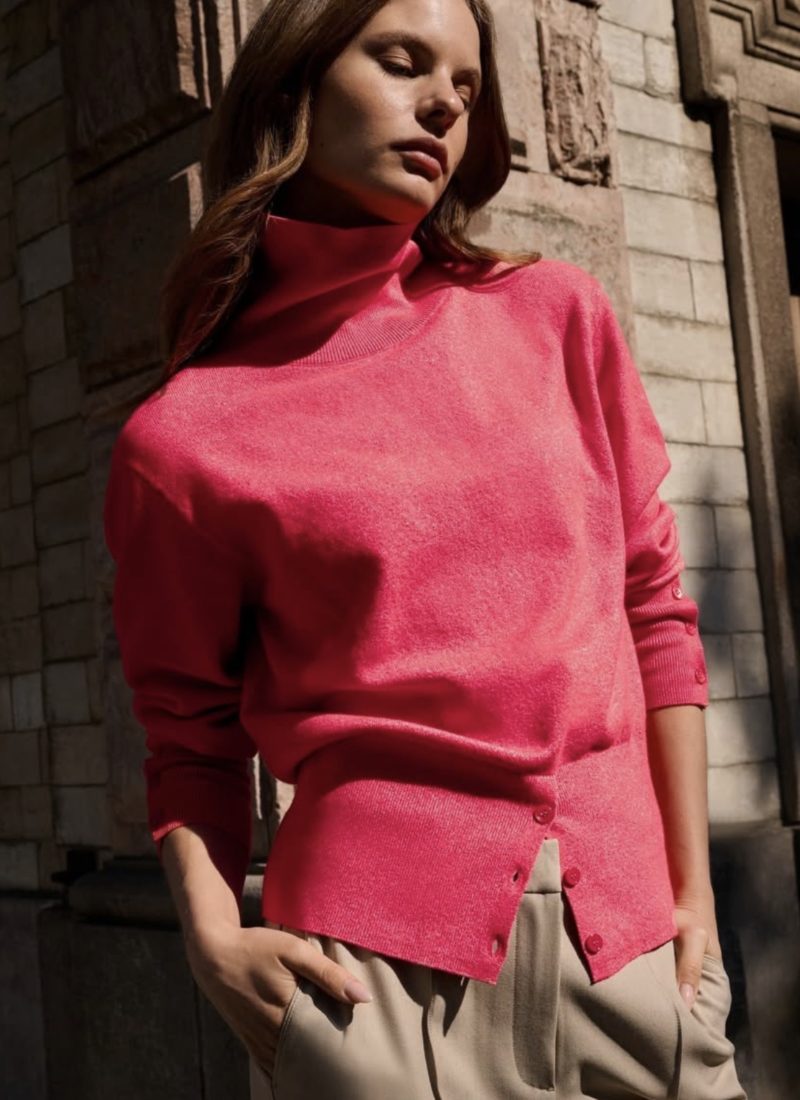 Pull col roulé YAYA